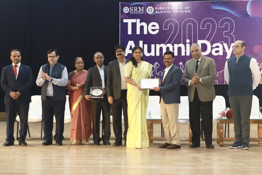 Alumni Day 23’ celebrated at SRM IST; Dr. P. Sathyanarayanan honours distinguished alumni