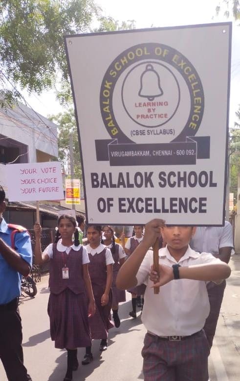 BALALOK SCHOOL OF EXCELLENCE IGNITES CIVIC RESPONSIBILITY THROUGH VOTERS AWARENESS RALLY