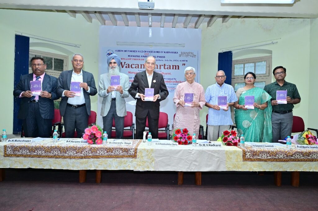 Book Launch of “Vacanāmṛtam: Nectar of Sayings” by Dr. Chiranjiv Singh, IAS, Former Additional Chief Secretary, Government of Karnataka