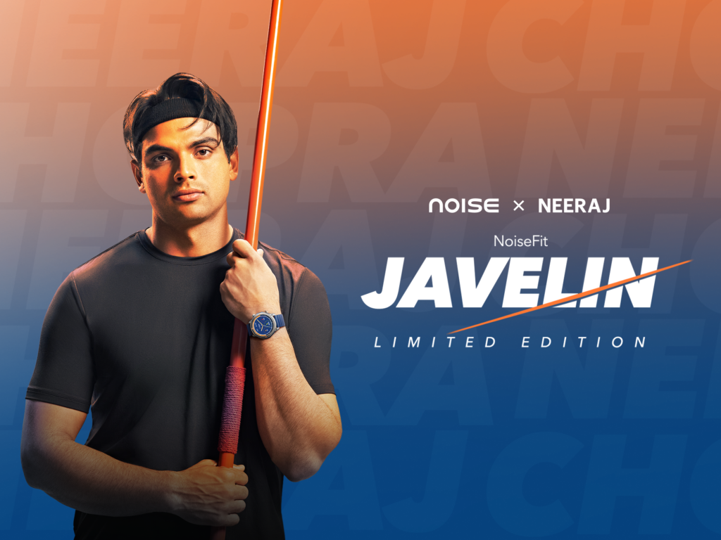 Noise launches NoiseFit Javelin: A Limited Edition ode to Olympic Champion Neeraj Chopra