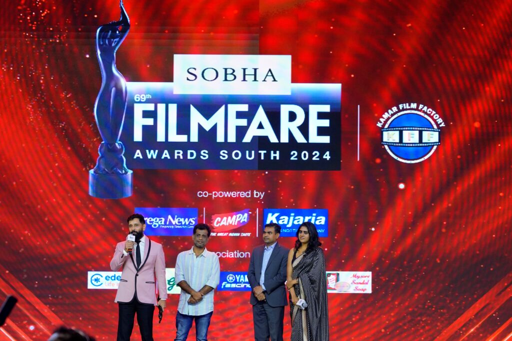 Hyderabad glitters as South Indian film industry gathers for the 69th SOBHA Filmfare Awards South 2024 with Kamar Film Factory 