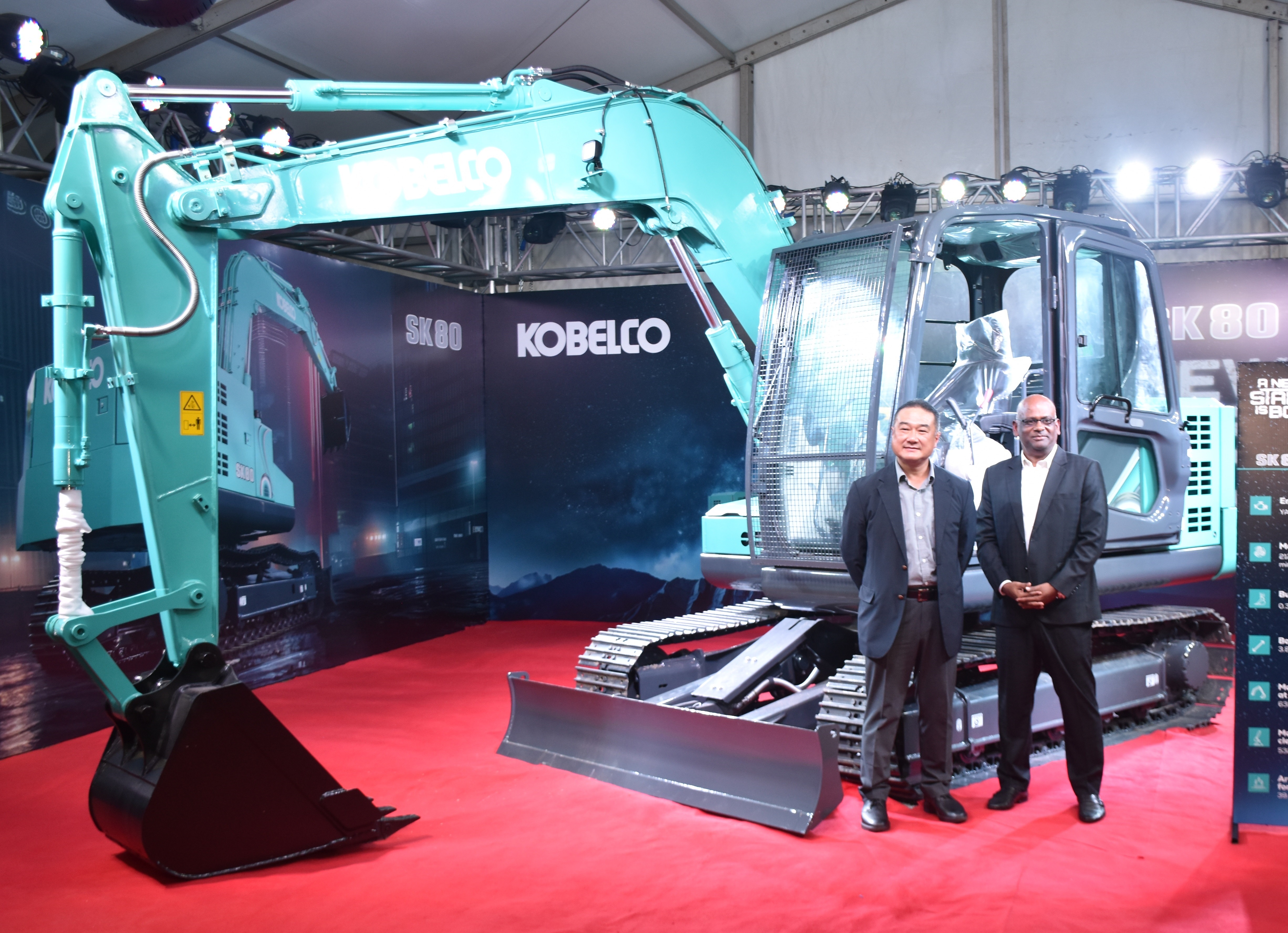 Kobelco CE India launches SK80 Excavator