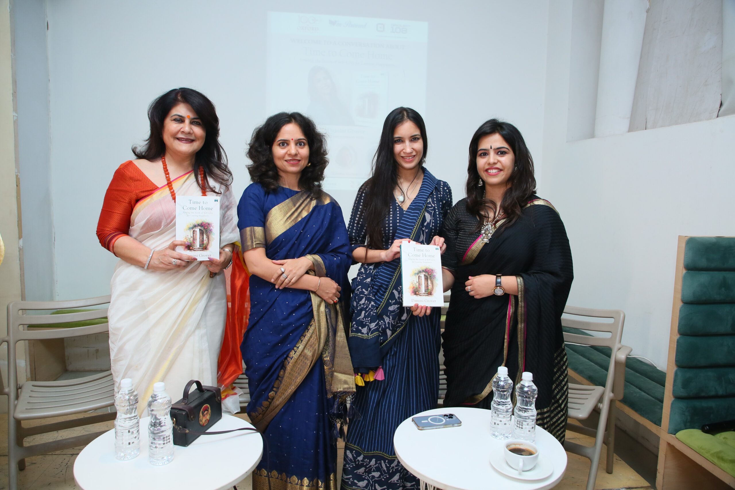 Damini Grover Unveils Her Latest Book “Time to Come Home” at Oxford Bookstore