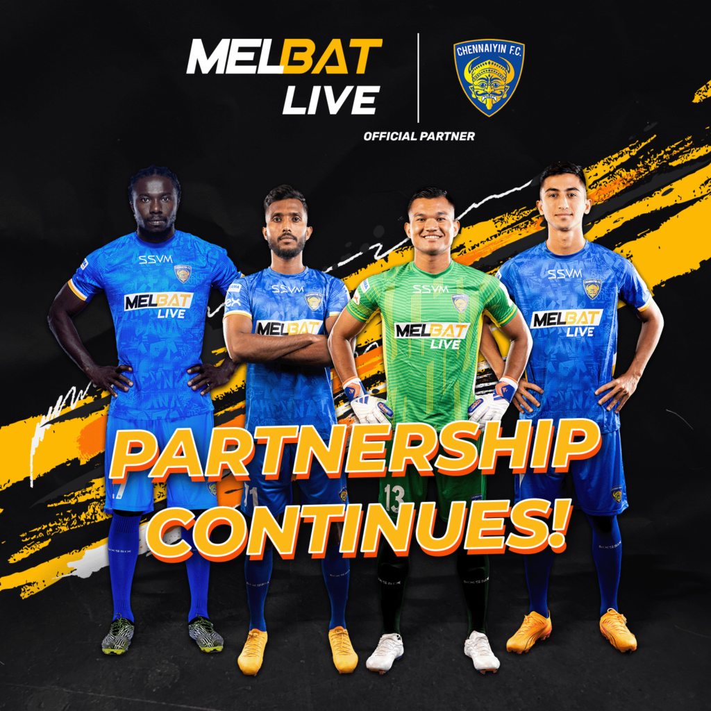 Melbat Live and Chennaiyin FC have prolonged their cooperation agreement