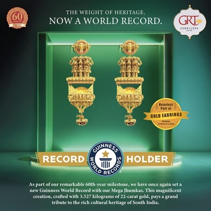 GRT Jewellers Celebrating 60 Years with a Guinness World Record!