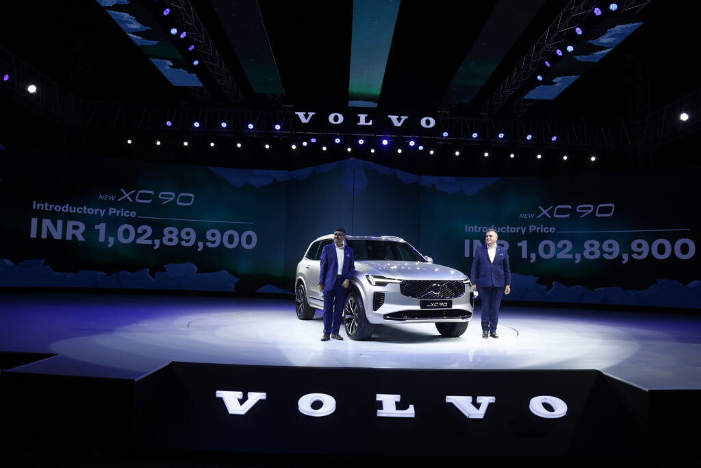 Volvo Car India launches the New XC90: Elevating the flagship SUV with enhanced features and design upgrades