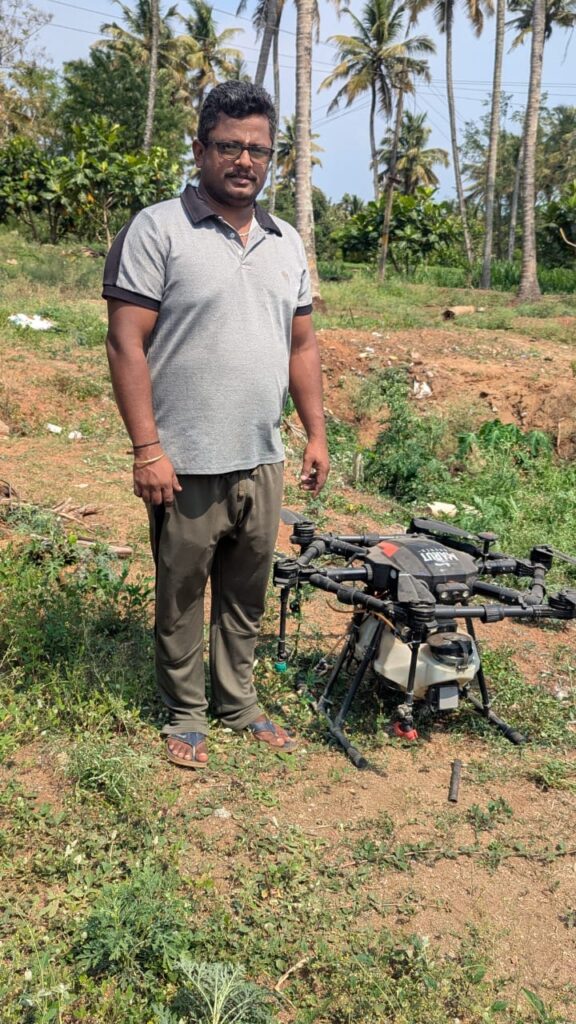 Marut Drones empowers farmers in Tamil Nadu with Drone as a Service
