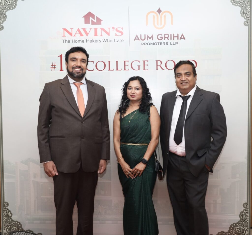 Navin’s & Aum Griha unveil Landmark Luxury Residences on College Road