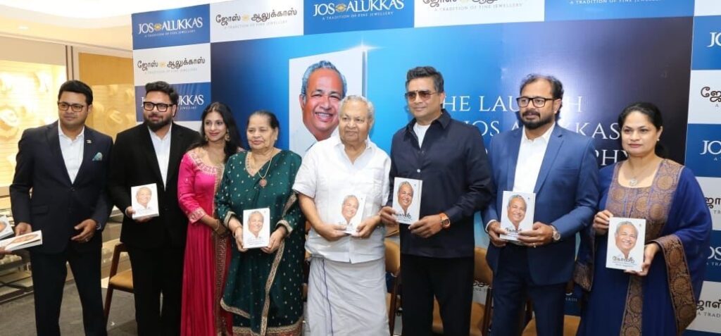 ACTOR MADHAVAN LAUNCHES THE TAMIL EDITION OF ‘GOLD’ THE AUTOBIOGRAPHY BOOK OF JOS ALUKKAS