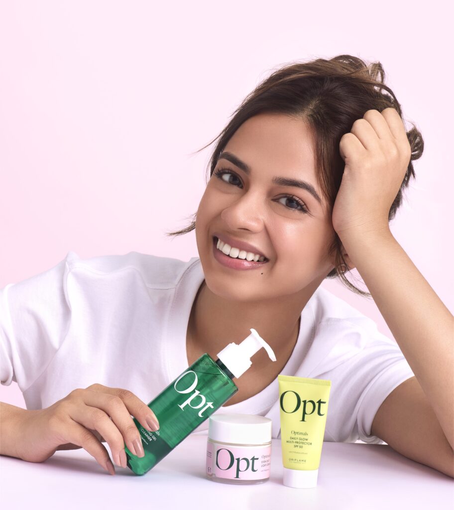 Oriflame India Collaborates with Nitanshi Goel to Launch Opt Optimals Even Out Range in India