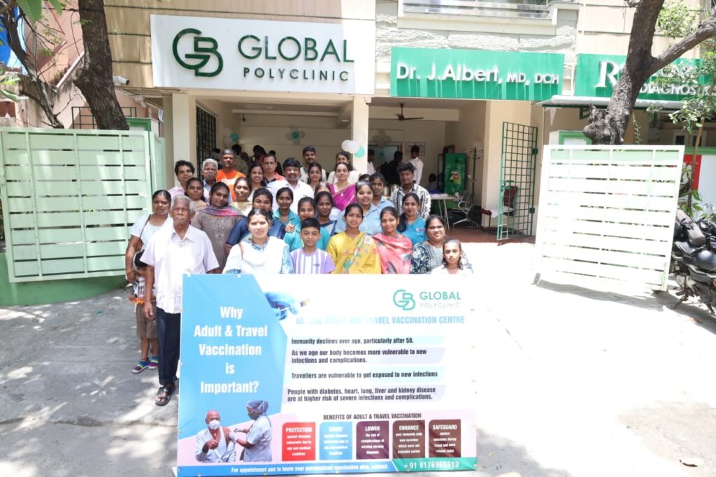 Global Polyclinic Launches ‘Global Adult & Travel Vaccination Centre’ in Chennai